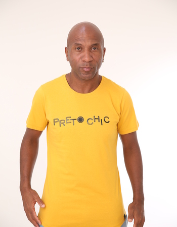 imagem Camiseta Amarela -  Preto Chic Preto